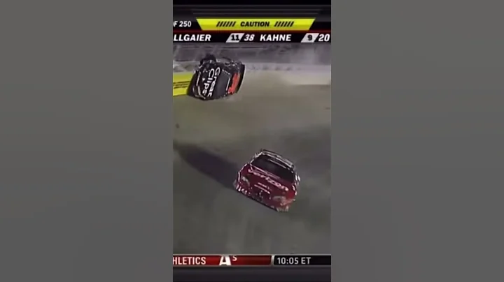 Kasey Kahne walked so Ross  Chastain could run #nascar #kaseykahne #rosschastain #wallride
