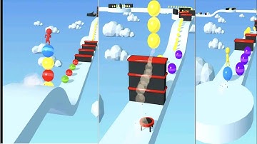 stack rider - gameplay walkthrough level 1-10 (ios, Android)