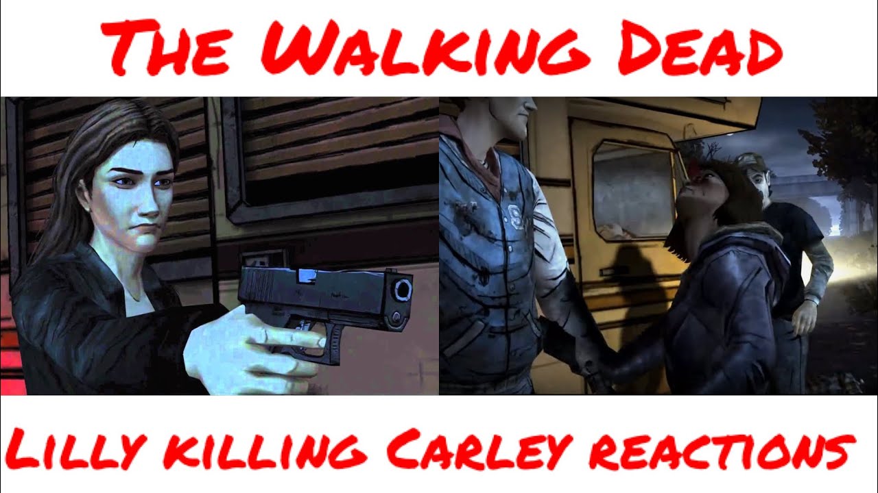 Reactions to Lilly killing Carley | Telltale's The Walking Dead: S1
