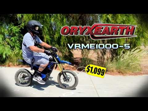 Best Budget Electric Dirt Bike? ORYXEARTH VRME1000-5 Off-Road Test Review