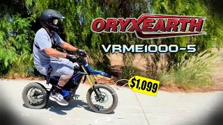 Best Budget Electric Dirt Bike? ORYXEARTH VRME1000-5 Off-Road Test Review