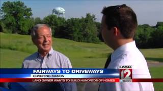 Fairways to driveways: Land owner wants to build hundreds of homes