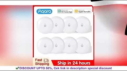 Original Aqara Water Leak Sensor Zigbee Flood Detector Alarm Security Soaking Sensor For Mijia App I