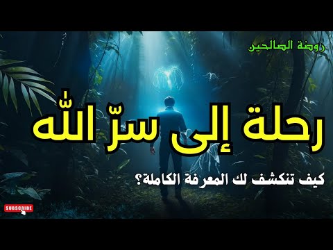 روضة الصالحين الوصال الحقيقي رحلة إلى سر الله كيف تنكشف لك المعرفة الكاملة