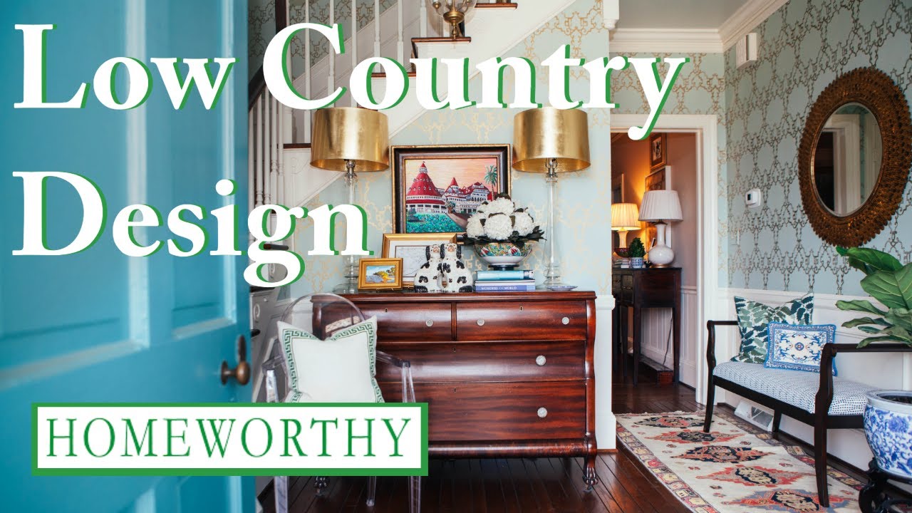 Low Country Design | A Colorful Farmhouse, a Layered Bungalow, and Traditional Decor