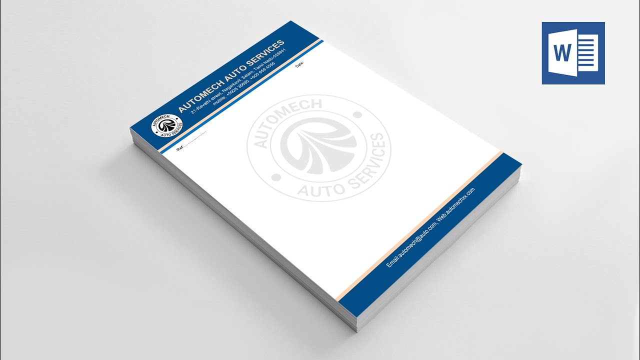 How to create a Letterhead in Microsoft Word FREE DOWNLOAD (2021)