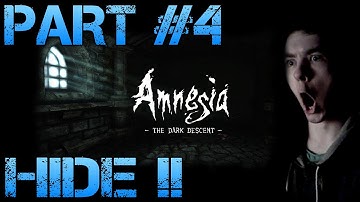 Amnesia the Dark Descent - HIDE!! - Walkthrough Part 4 Gameplay/Commentary/Facecam