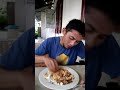 Rendang dagingnya keras