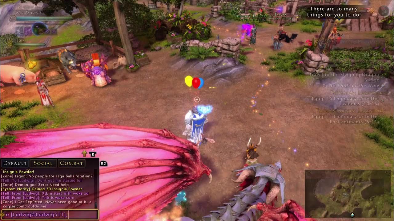 Military veteran plays Neverwinter summer festival ps5live ps5 YouTube