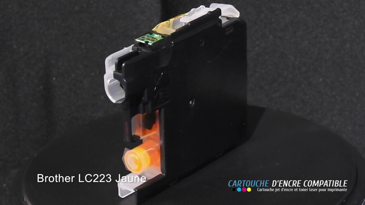 Cartouche d'encre compatible Brother LC223 Jaune