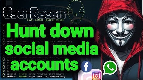 UserRecon — Find Social Media Accounts in 2 MIN (Fast & Free)