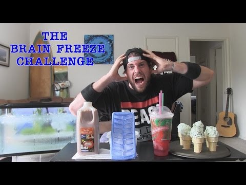 The Brain Freeze Gauntlet Challenge (Warning: Vomit Alert)
