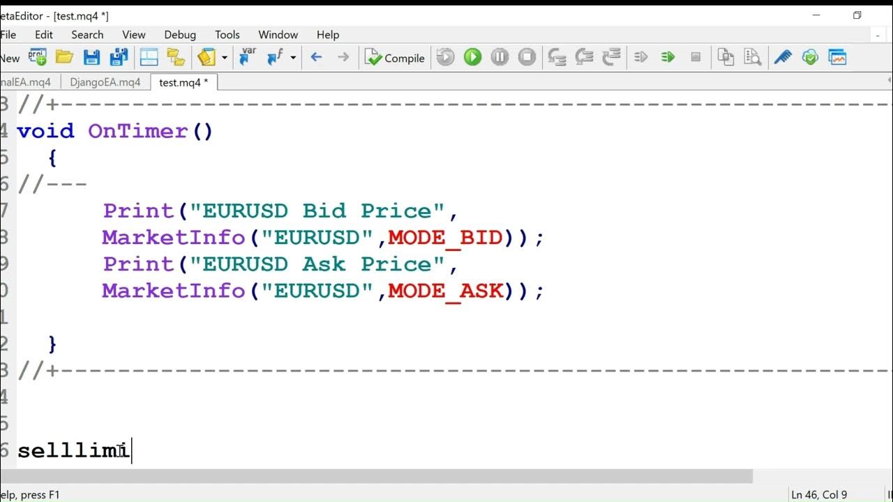 Mql4 mql5 course connecting mt4 and mt5 with telegram using webrequest