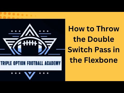 How to Throw the Double Switch Pass in the Flexbone - YouTube