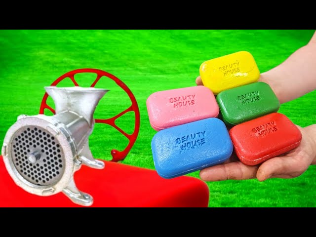 Satisfying Video I Mixing All My Slime SmoothieMaking Glossy Slime ASMR RainbowToyTocToc class=