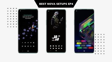 The Best Nova Launcher Setups Ep 4 | Kakashi | Minimal Android Setup