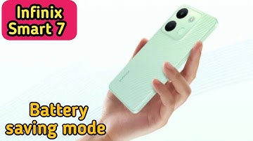 How To Enable Battery Saving Mode In Infinix Smart 7,Infinix Smart 7, Mein Battery Saving Mode On