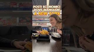 Posto economico dove mangiare a New York💰 #newyork