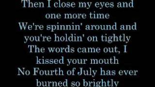 Video thumbnail of "Keith Urban 'Til Summer Comes Around Lyrics"