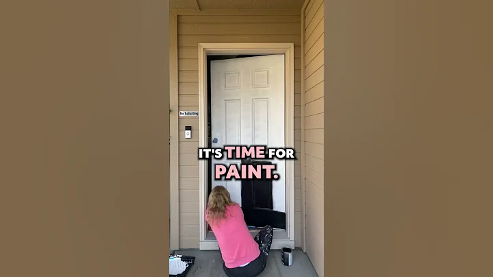 DIY Painting Your Front Door