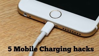 In this video you will see 5 phone charging hacks that make your life
easier ################################# subscribe
###############################...