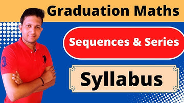 ba/bsc sequence and series maths syllabus | Graduation mathematics