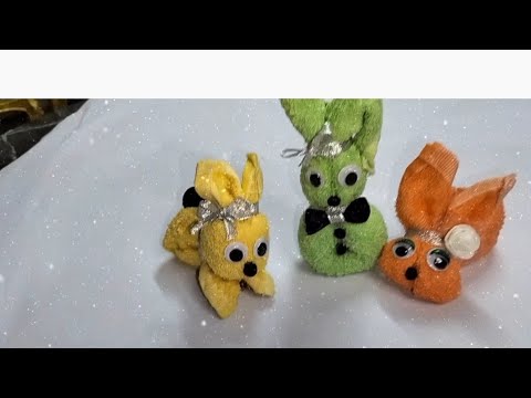 سلسلةعمل اشكال بالفوط طريقة رص الفوط في دولاب العروسة بأحدث الافكار٢٠٢٢ يومياتياناوجني 