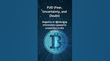 Must-Know Cryptocurrency Terms Explained Simply | FUD (Fear, Uncertainty, and Doubt)