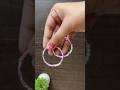 Diy beautiful thread earrings shorts  homemadeearrings diy  artandcraft earings  viral.