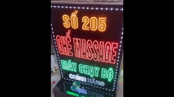 Biển quảng cáo led hạt shop đồ thể thao - Quảng cáo IQ