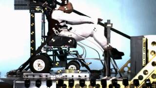 seating system crash test video