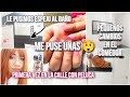 vlog / Me puse Uñas / Cambios en área de comedor/ Pegamos un espejo en el baño con no más clavos