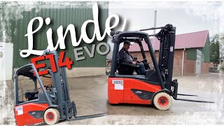 Obsthof Raddatz  Linde E14EVO I Integrierte Waage? Gabelstapler der Spitzenklasse! Hält er STAND?