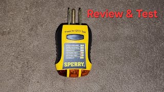 Sperry Outlet Tester