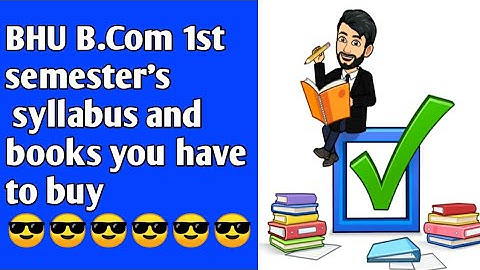 BHU B.Com {hons.} 1st semester