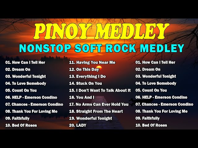 Lumang Tugtugin -  Best Soft Rock Collection [] Emerson Condino Nonstop Collection 2023 #SoundMusic class=