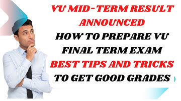 How to prepare for VU final term exams||Best tips and tricks to get Good Grades|@OnestepToSucess