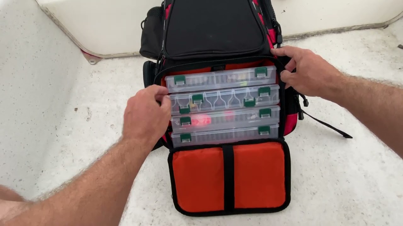 Piscifun Fishing Tackle Backpack with 4 Trays ✅ REVIEW