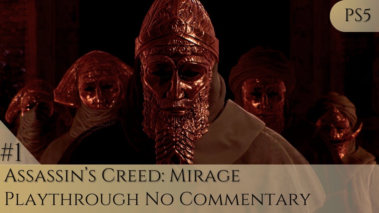 Assassin's Creed Mirage No Commentary Gameplay PS5 | Arabic Dub | EP 1: The Master Thief of Anbar