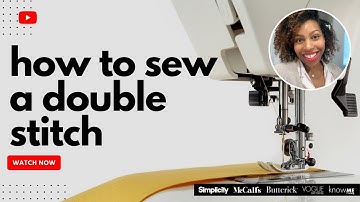 How-to Sew A Double Stitch with Brittany J Jones