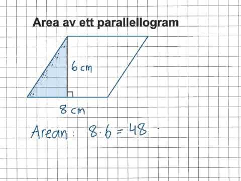 Video: Är ett parallellogram en triangel?