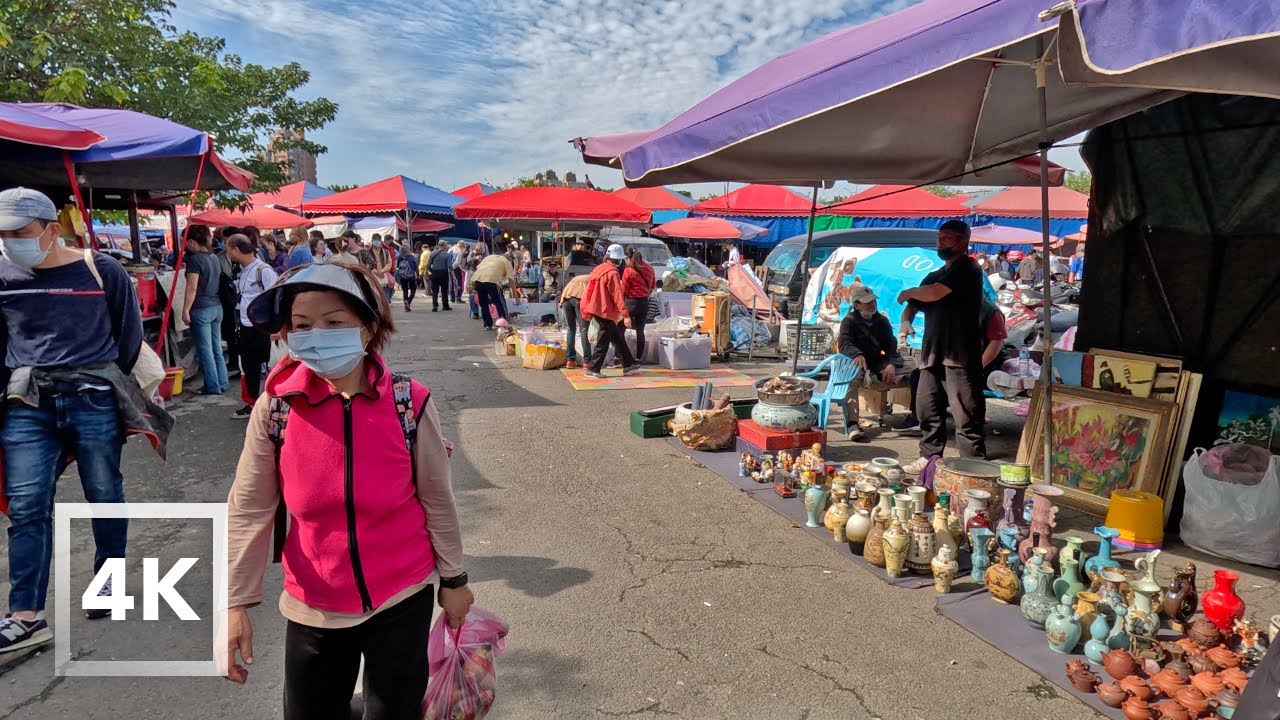 新北市散步 | 永和-福和橋跳蚤市場，新舊雜陳的尋寶之旅