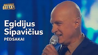 Egidijus Sipavičius - Pėdsakai (Lyric Video). Auksinis Balsas