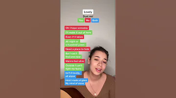 Billie Eilish Lovely Duet Karaoke Lovely Billieeilish 