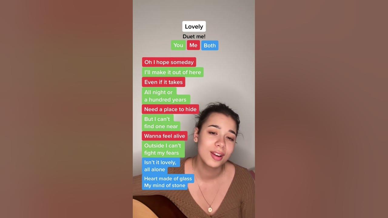 billie eilish - lovely 🎤 #duet #karaoke #lovely #billieeilish