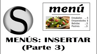 2.5 Menús de SMath Studio: INSERTAR (Parte 3)