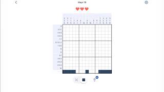 Прохождение игры NONOGRAM 19 марта