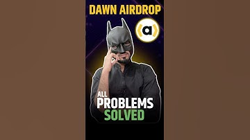 Dawn Airdrop Not Working | Dawn Airdrop points not increasing #dawnairdrop #testnetairdrop