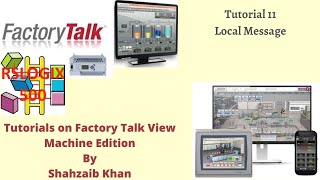 FactoryTalk View | ME | Allen Bradley | HMI | Tutorial 11 | Local Messages