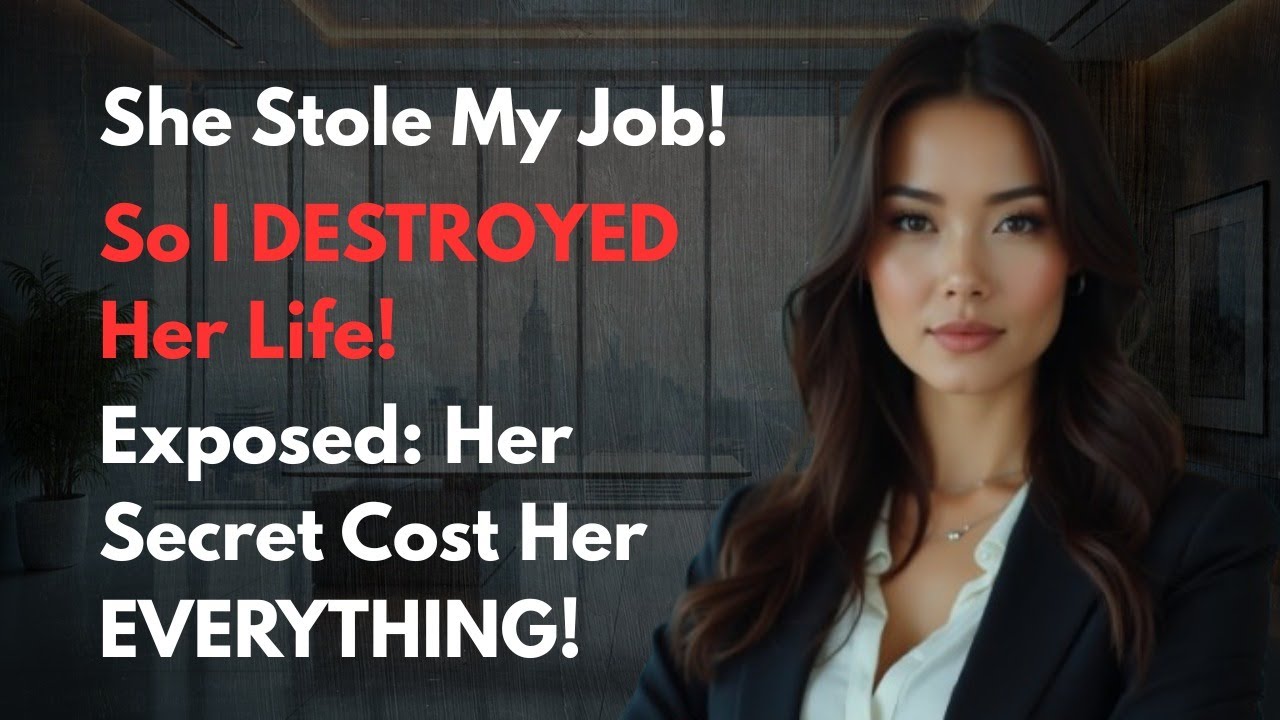 She Stole My Job, So I Exposed Her Darkest Secret—And Destroyed Her